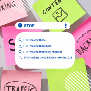 STOP MAKING THESE SEO MISTAKES (Instagram Post)